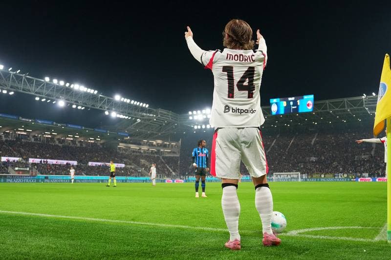 Football. Serie A. Atalanta - AC Milan. 28.10.2025