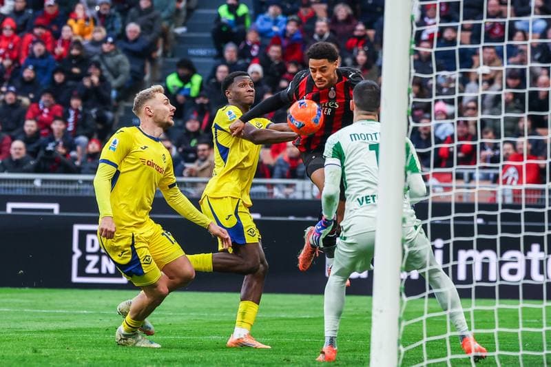 Football. Serie A. AC Milan - Hellas Verona FC. 28.12.2025