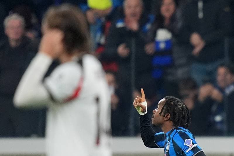 Football. Serie A. Atalanta - AC Milan. 28.10.2025