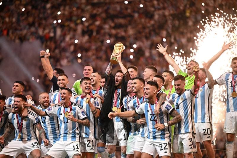 Football. FIFA World Cup. Argentina - France. 18.12.2022