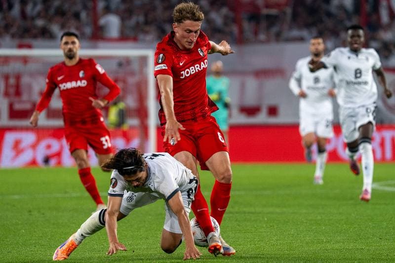 Football. UEFA Europa League. SC Freiburg - FC Basel. 24.09.2025