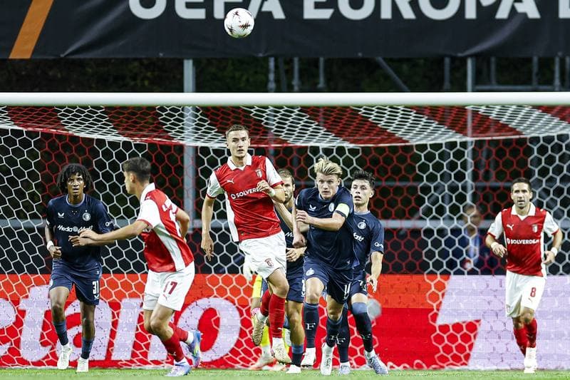 Football. UEFA Europa League. Braga - Feyenoord. 24.09.2025