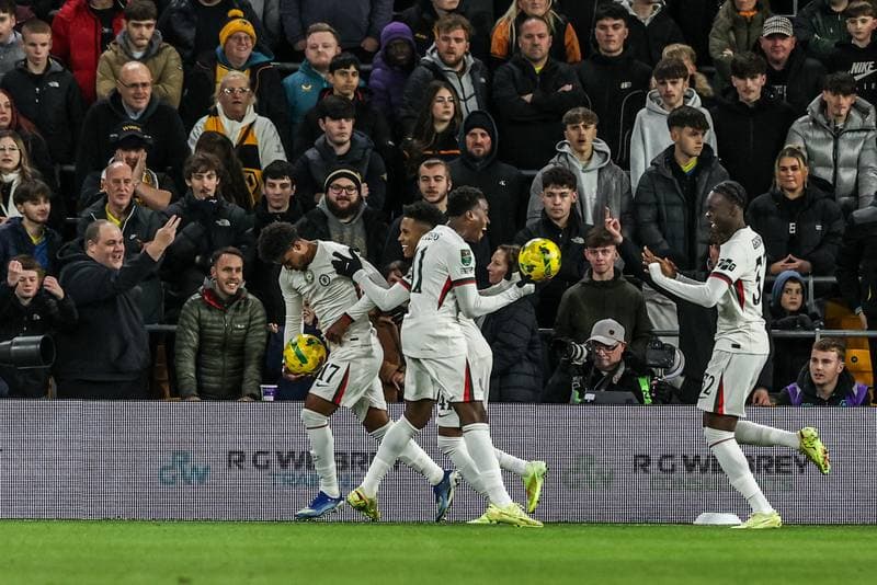 Football. Carabao Cup. Wolverhampton Wanderers - Chelsea. 29.10.2025
