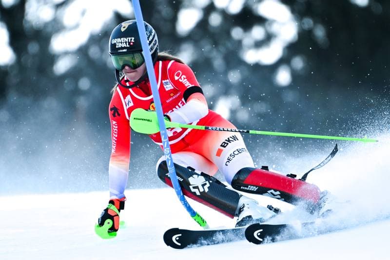 Alpine Skiing. Audi FIS World Cup. Women's Slalom. 04.01.2026