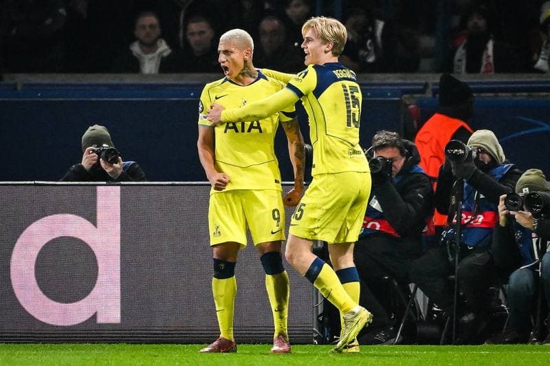 Football. UEFA Champions League. Paris Saint-Germain - Tottenham Hotspur. 26.11.2025