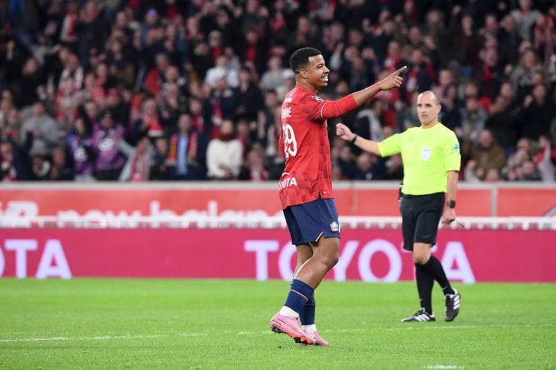 Football. Ligue 1 McDonald's. LOSC Lille - FC Metz. 26.10.2025
