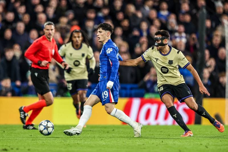 Football. UEFA Champions League. Chelsea - Barcelona. 25.11.2025
