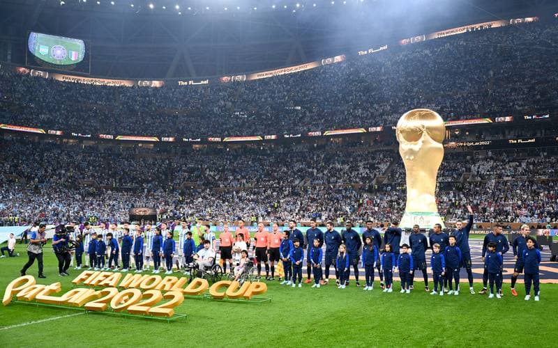 Football. FIFA World Cup. Argentina - France. 18.12.2022