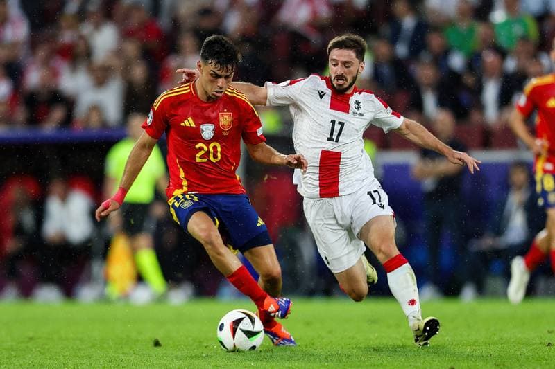 Football. UEFA EURO 2024. Spain - Georgia. 30.06.2024