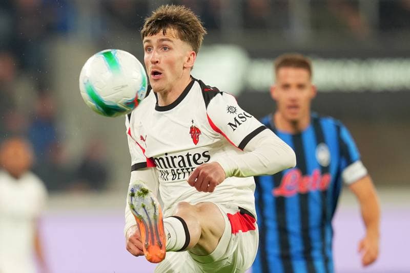 Football. Serie A. Atalanta - AC Milan. 28.10.2025