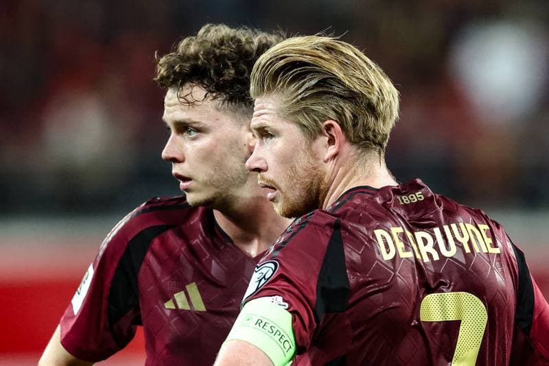 Football. FIFA World Cup Qualifiers. Belgium - North Macedonia. 10.10.2025
