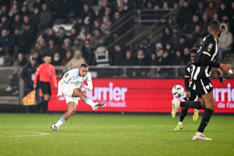 Football. Ligue 1 McDonald's. Angers SCO - Olympique de Marseille. 17.01.2026