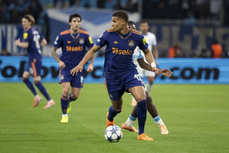 Football. UEFA Champions League. Olympique de Marseille - Newcastle United. 25.11.2025