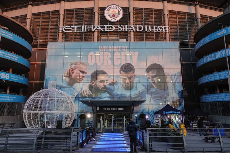 Football. UEFA Champions League. Manchester City - Bayer 04 Leverkusen. 25.11.2025