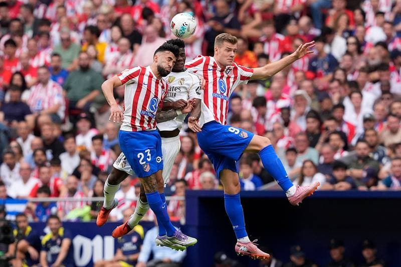 Football. La Liga. Atletico Madrid - Real Madrid. 27.09.2025