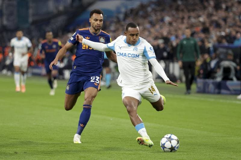 Football. UEFA Champions League. Olympique de Marseille - Newcastle United. 25.11.2025