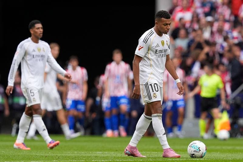 Football. La Liga. Atletico Madrid - Real Madrid. 27.09.2025