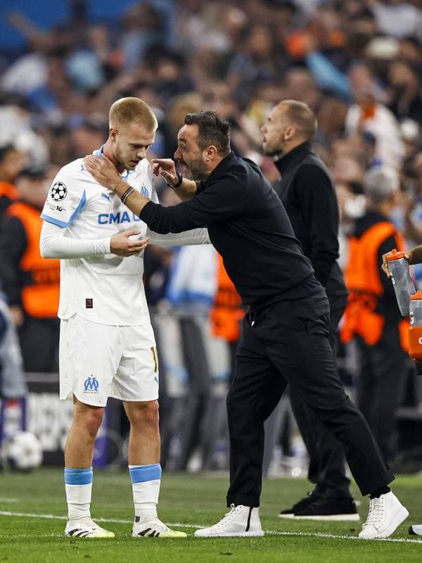 Football. UEFA Champions League. Olympique Marseille - Ajax. 30.09.2025