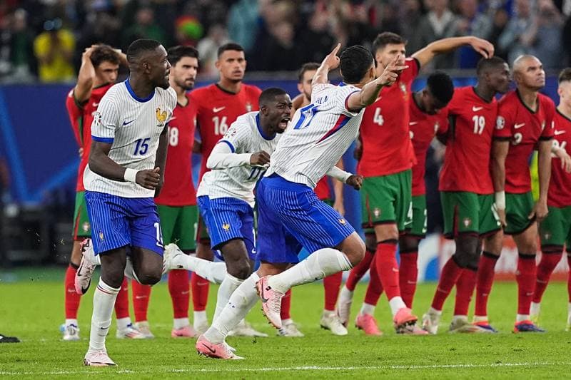 Football. UEFA EURO 2024. Portugal - France. 05.07.2024
