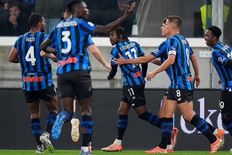 Football. Serie A. Atalanta - AC Milan. 28.10.2025