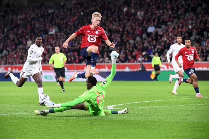 Football. Ligue 1 McDonald's. LOSC Lille - FC Metz. 26.10.2025