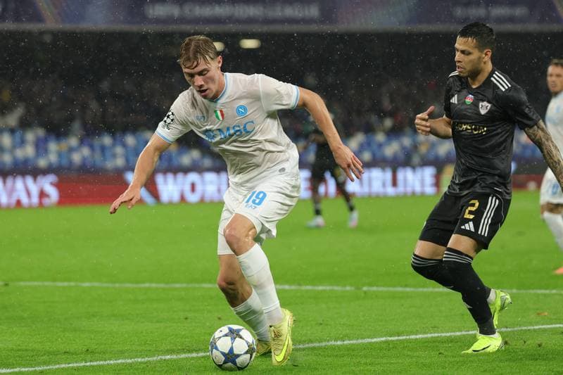 Football. UEFA Champions League. Napoli - Qarabag. 25.11.2025