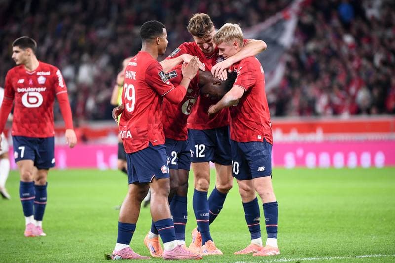 Football. Ligue 1 McDonald's. LOSC Lille - FC Metz. 26.10.2025