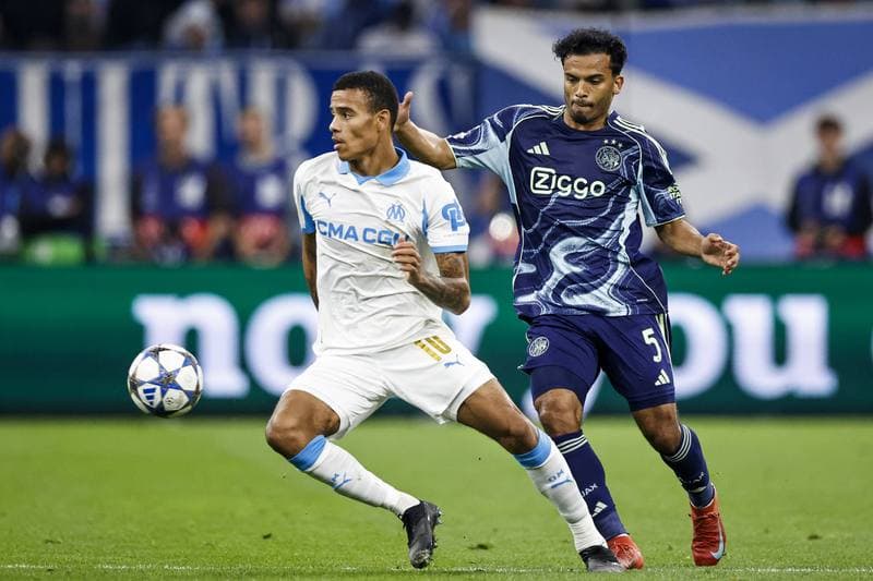 Football. UEFA Champions League. Olympique Marseille - Ajax. 30.09.2025