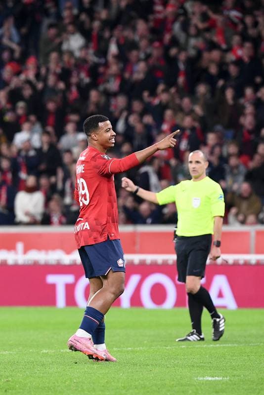 Football. Ligue 1 McDonald's. LOSC Lille - FC Metz. 26.10.2025