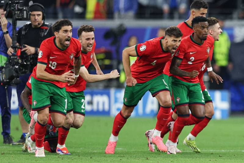 Football. UEFA EURO 2024. Portugal - Slovenia. 01.07.2024
