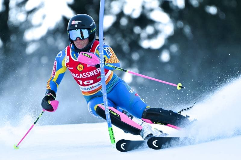 Alpine Skiing. Audi FIS World Cup. Women's Slalom. 04.01.2026