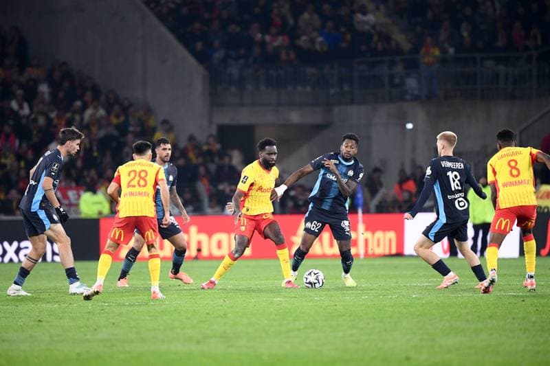 Football. Ligue 1 McDonald's. RC Lens - Olympique de Marseille. 25.10.2025