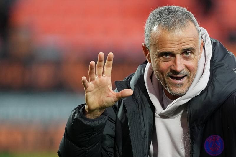 Football. Ligue 1. FC Lorient - Paris Saint-Germain. 29.10.2025