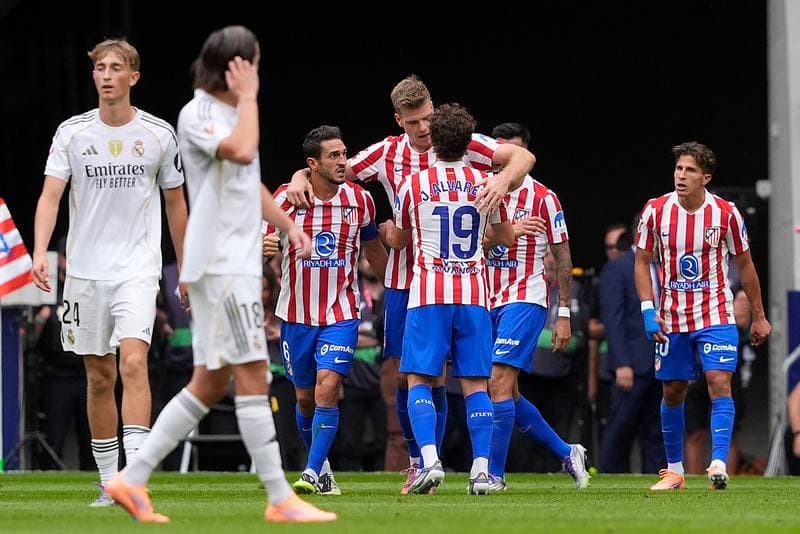 Football. La Liga. Atletico Madrid - Real Madrid. 27.09.2025