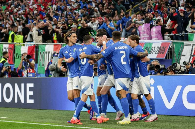 Football. UEFA EURO 2024. Italy - Albania. 15.06.2024