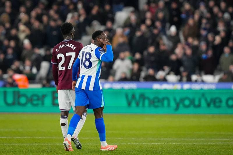Football. Premier League. West Ham United - Brighton & Hove Albion. 30.12.2025
