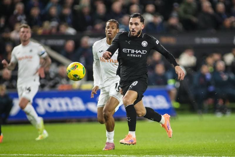 Football. Carabao Cup. Swansea City - Manchester City. 29.10.2025