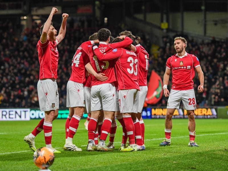 Football. Emirates FA Cup. Wrexham - Nottingham Forest. 09.01.2026