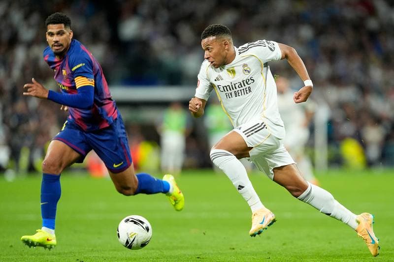 Football. La Liga. Real Madrid - FC Barcelona. 26.10.2025