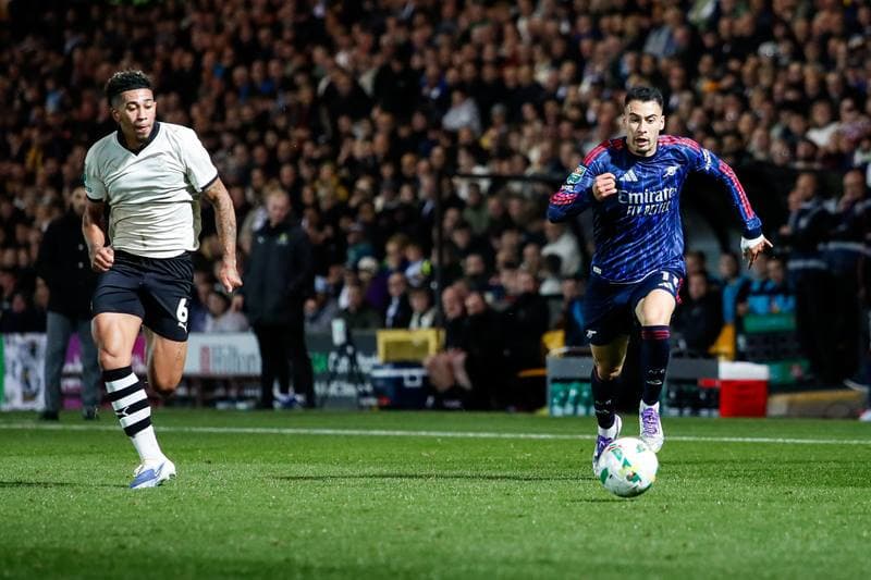 Football. Carabao Cup. Port Vale - Arsenal. 24.09.2025