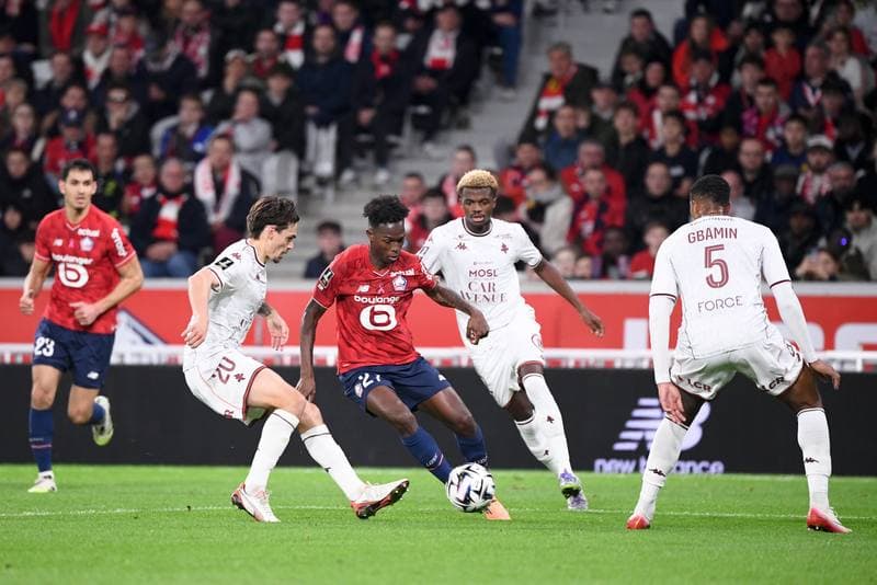 Football. Ligue 1 McDonald's. LOSC Lille - FC Metz. 26.10.2025
