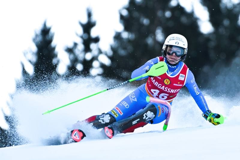 Alpine Skiing. Audi FIS World Cup. Women's Slalom. 04.01.2026