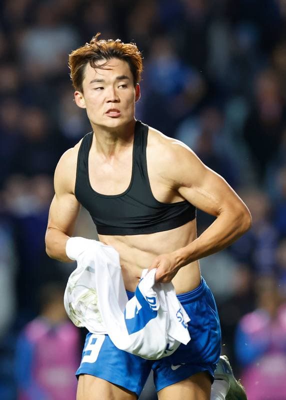 Football. UEFA Europa League. Rangers - KRC Genk. 25.09.2025