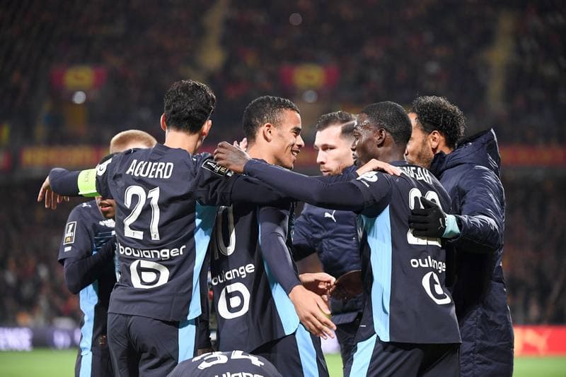 Football. Ligue 1 McDonald's. RC Lens - Olympique de Marseille. 25.10.2025