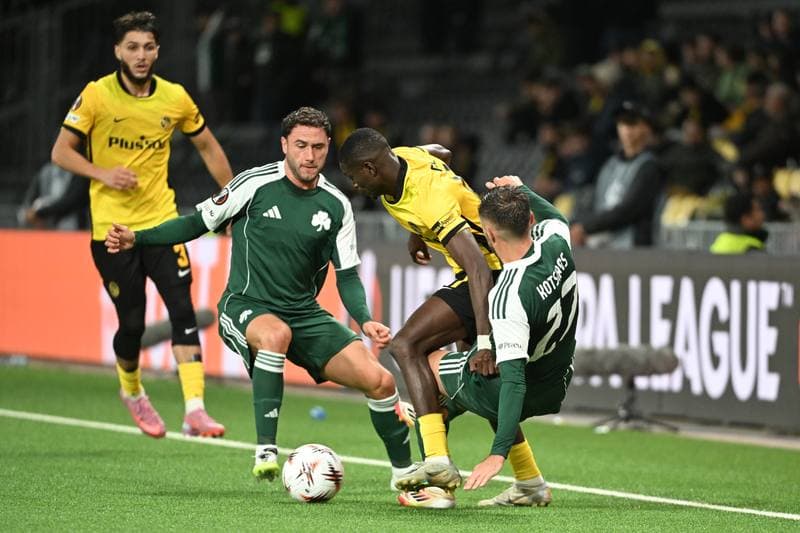 Football. UEFA Europa League. BSC Young Boys - Panathinaikos FC. 25.09.2025