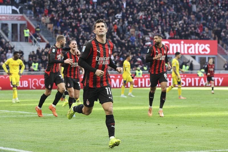 Football. Serie A. AC Milan - Hellas Verona FC. 28.12.2025