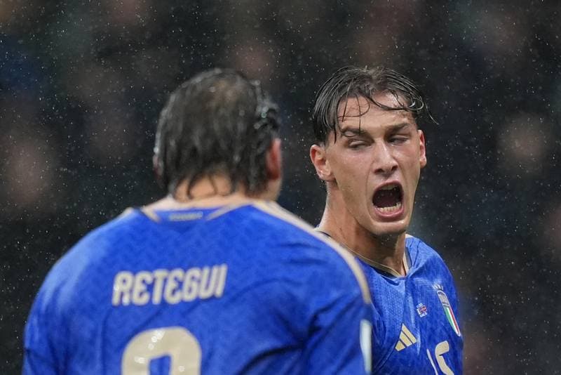 Football. FIFA World Cup Qualifiers. Italy - Norway. 16.11.2025