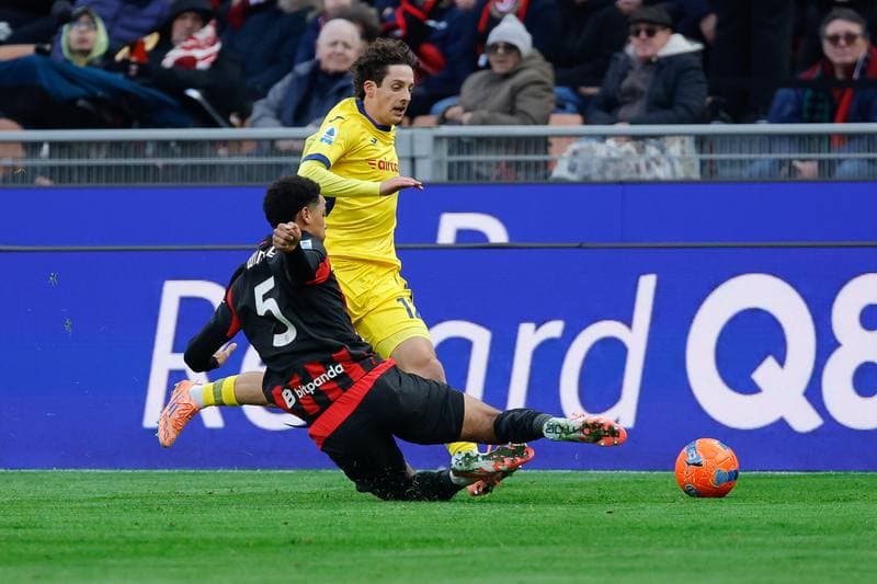Football. Serie A. AC Milan - Hellas Verona FC. 28.12.2025