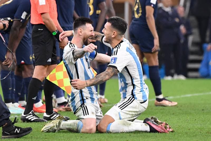 Football. FIFA World Cup. Argentina - France. 18.12.2022