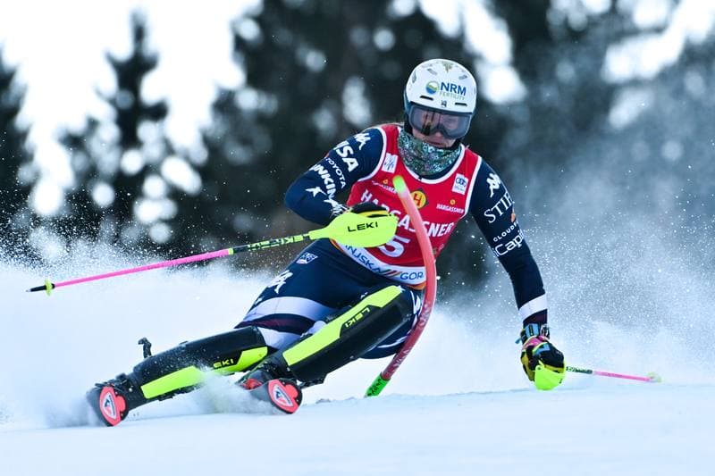 Alpine Skiing. Audi FIS World Cup. Women's Slalom. 04.01.2026